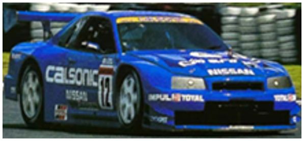 Available To Order – Nissan Skyline GT-R Calsonic #12 GT500 JGTC K. Hoshino - M. Kageyama 1999 1:43 Spark Model (SPA SJ165)