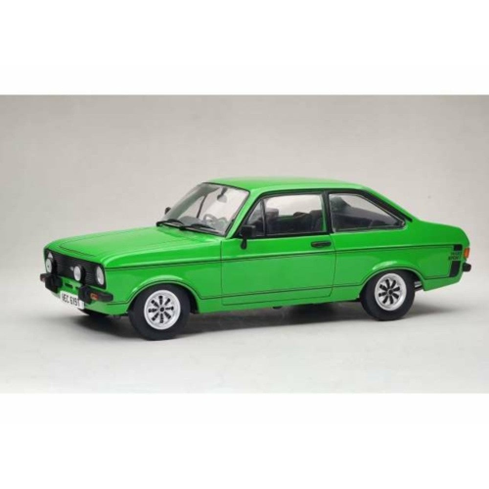 THIS ITEM IS AVAILABLE TO ORDER - 1:18 SUNSTAR SUN4619 FORD ESCORT MKII SPORT GREEN 1975