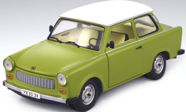 Available To Order – Trabant 601 Green 1:18 (SUN H4289)