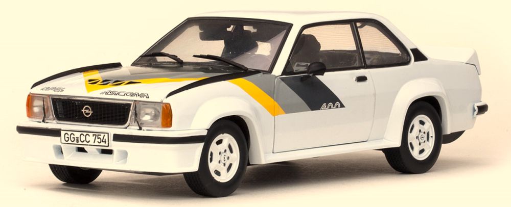 Available To Order – Opel Ascona 400 White 1:18 (SUN H5399)