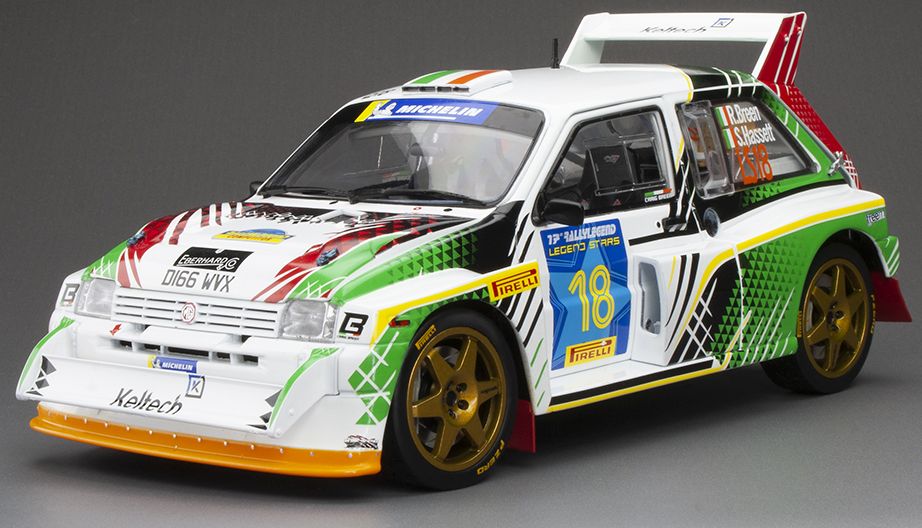 Available To Order – MG Metro 6R4 #18 R.Breen/S.Hassett Rally Legend 2019 (Limited Edition 999pcs) 1:18 SunStar Model (SUN H5548)