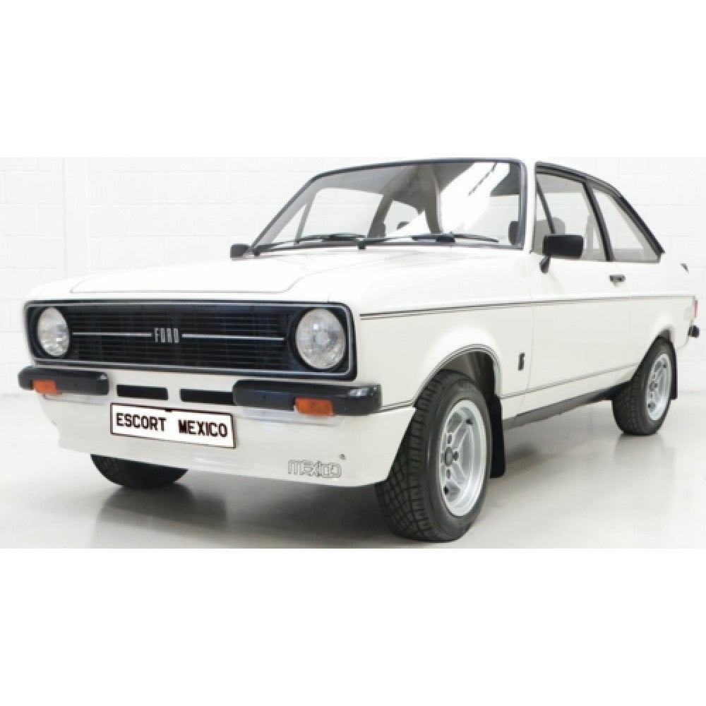THIS ITEM IS AVAILABLE TO ORDER - 1:18 SUNSTAR SUNH4633R FORD ESCORT MKII RS MEXICO 1976 DIAMOND WHITE (RHD)
