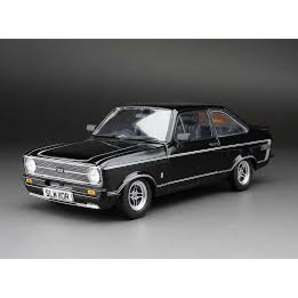 THIS ITEM IS AVAILABLE TO ORDER - 1:18 SUNSTAR SUNH4634R FORD ESCORT MKII RS MEXICO BLACK RHD 1976