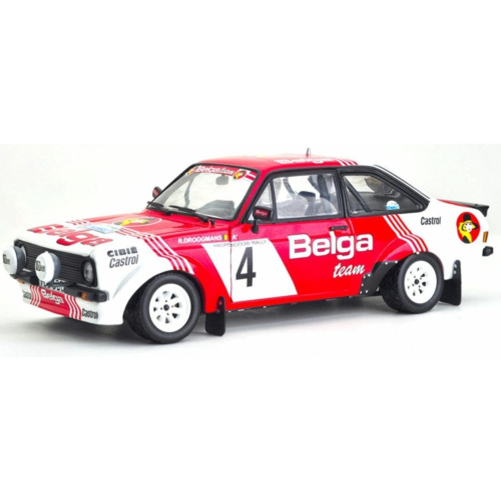 Ford Escort RS1800 MKII No.4 R. Droogmans & R. Joosten Lotto Haspengouw Rally 1981 1:18 SunStar Model (SUNH4853)