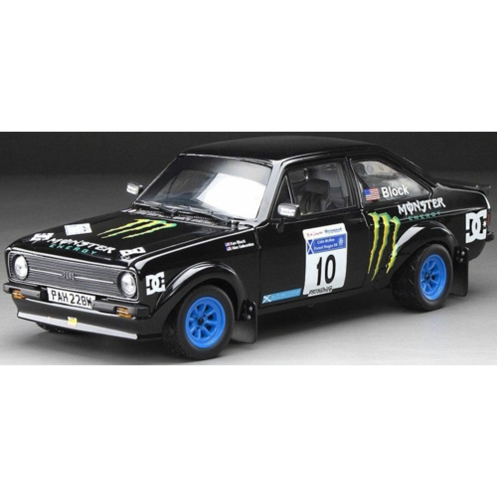 THIS ITEM IS AVAILABLE TO ORDER - 1:18 SUNSTAR SUNH4858 FORD ESCORT RS1800 NO.10 KEN BLOCK/A.GELSOMINO - COLIN MCRAE FOREST STAGES 2008 - LIMITED EDITION
