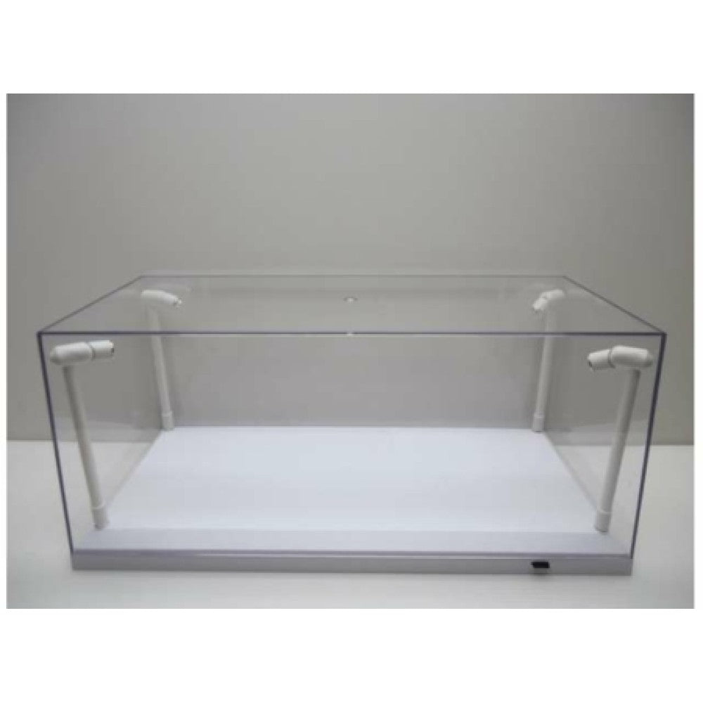Available to Order – Led Display Case 4 Adjustable Lights 35 X 15 X 6cm with White Base 1:18 Triple 9 Model (T9-189921)