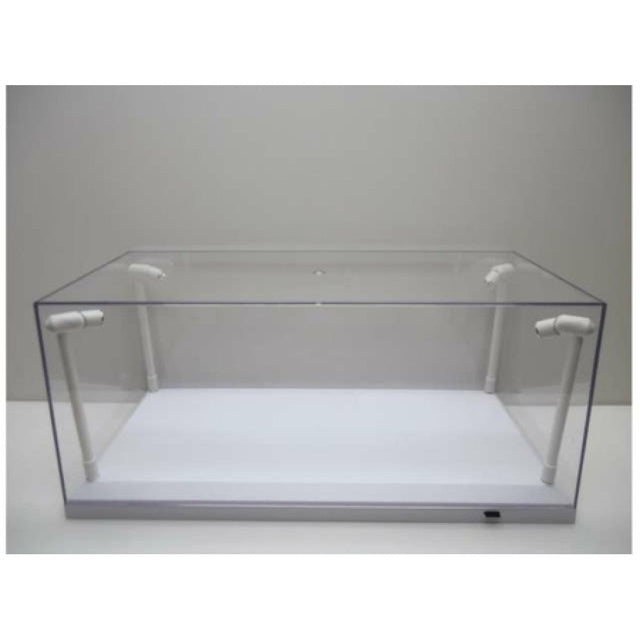 Available to Order – Led Display Case 4 Adjustable Lights 35 X 15 X 6cm with White Base 1:18 Triple 9 Model (T9-189921)