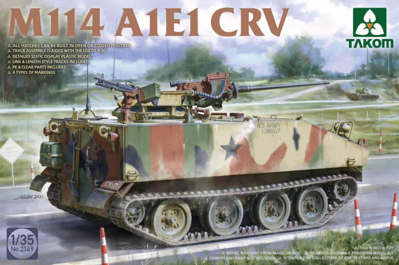 Available to Order – M114 A1E1 CRV 1:35 (TAK 02149)