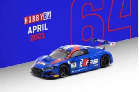 Audi R8 LMS 2019 #25 Vanthoor/van der Lind Vervish 1st GT Challenge Suzuka 10hr 1:64 – diecast model