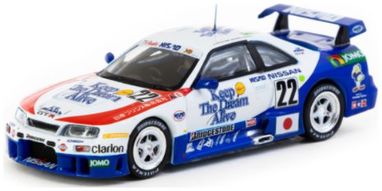 Available To Order – Nissan Nismo GT-R LM 24h Le Mans 1995 #22 M.Kondo/S.Kasuya 1:64 Tarmac Works Model (TAR 6406795LM22)