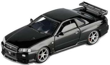Available to Order – Nissan GT-R34 V-Spec II - Black Lights and Sound & Pull Back 1:32 (TAY 32115010)