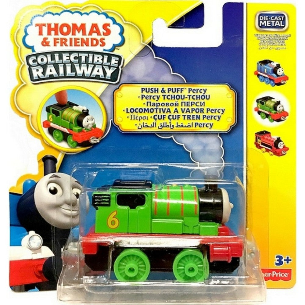 Available to Order – Percy Wheesh and Woosh - Thomas Collectible Railway Mattel Toys Model (TCRCHC68-CHC70)