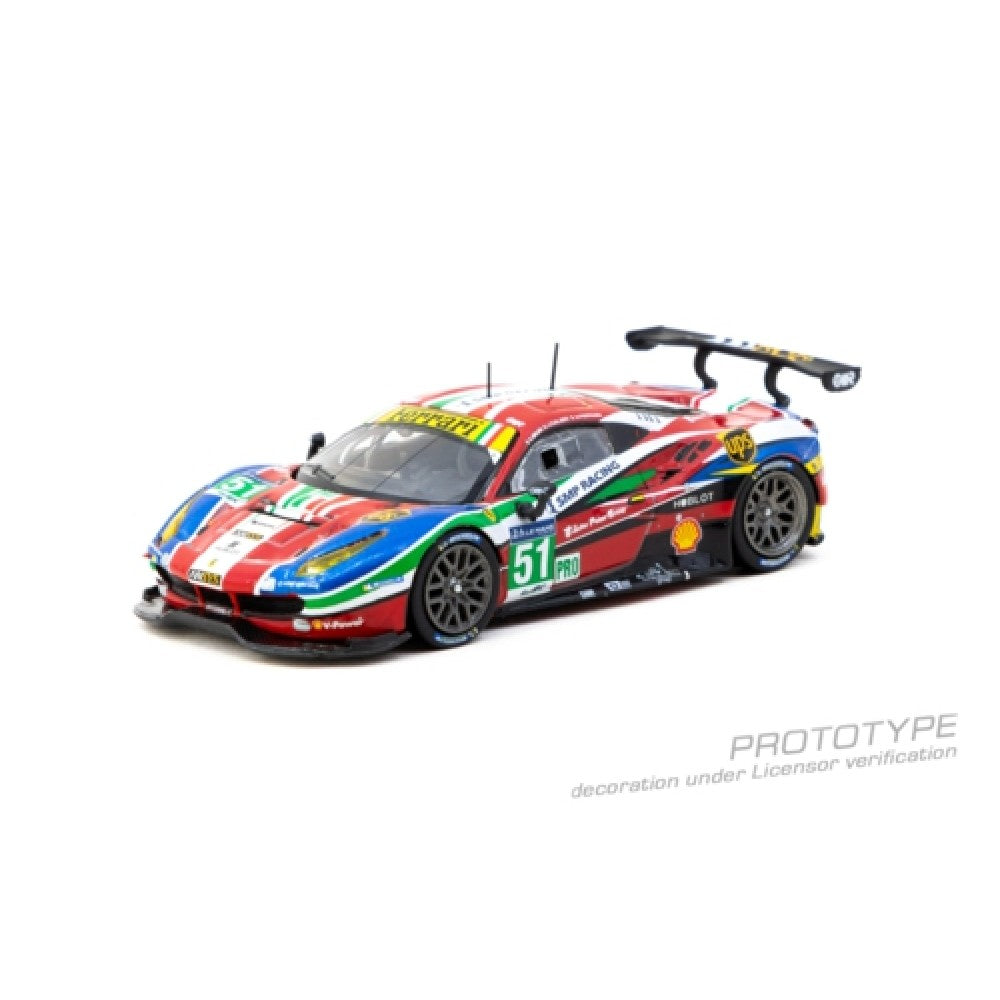 Available To Order – TCT6407116WEC51 - 1:64 FERRARI 488 GTE 24H OF LE MANS 2016 G. BRUNI / J. CALADO / A. PIER GUIDI TARMAC Model (TCT6407116WEC51)