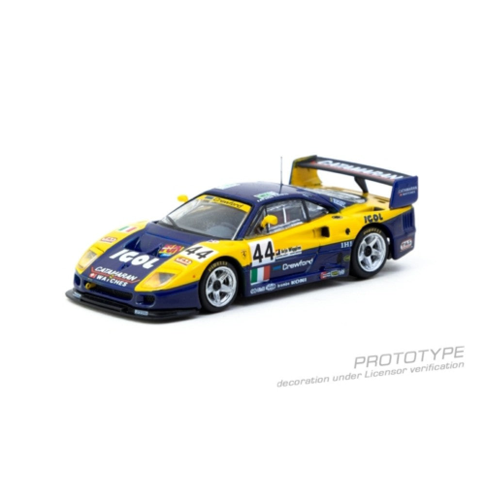 Pre-Order - 1:64 TARMAC Ferrari F40 GTE 24H Of Le Mans 1996 L.Della Noce/ A.Olofsson/ C.Rosenblad TCT6408896LM44 Stocks Due Mar / Apr 2026