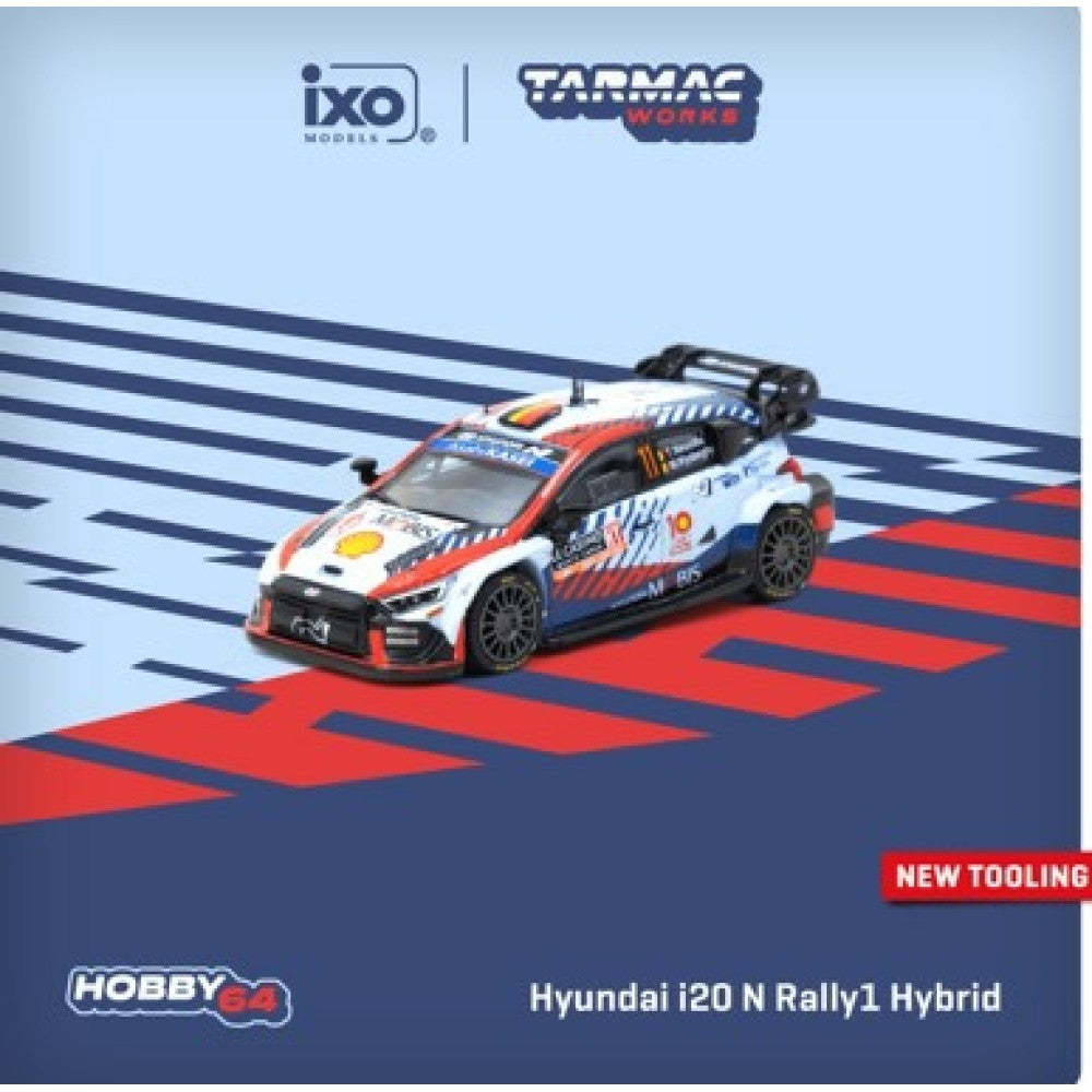 Available to Order – Hyundai I20 N Rally1 Hybrid Rally Monte Carlo 2024 Winn 1:64 Tarmac Works Model (TCT6408924MCR11)