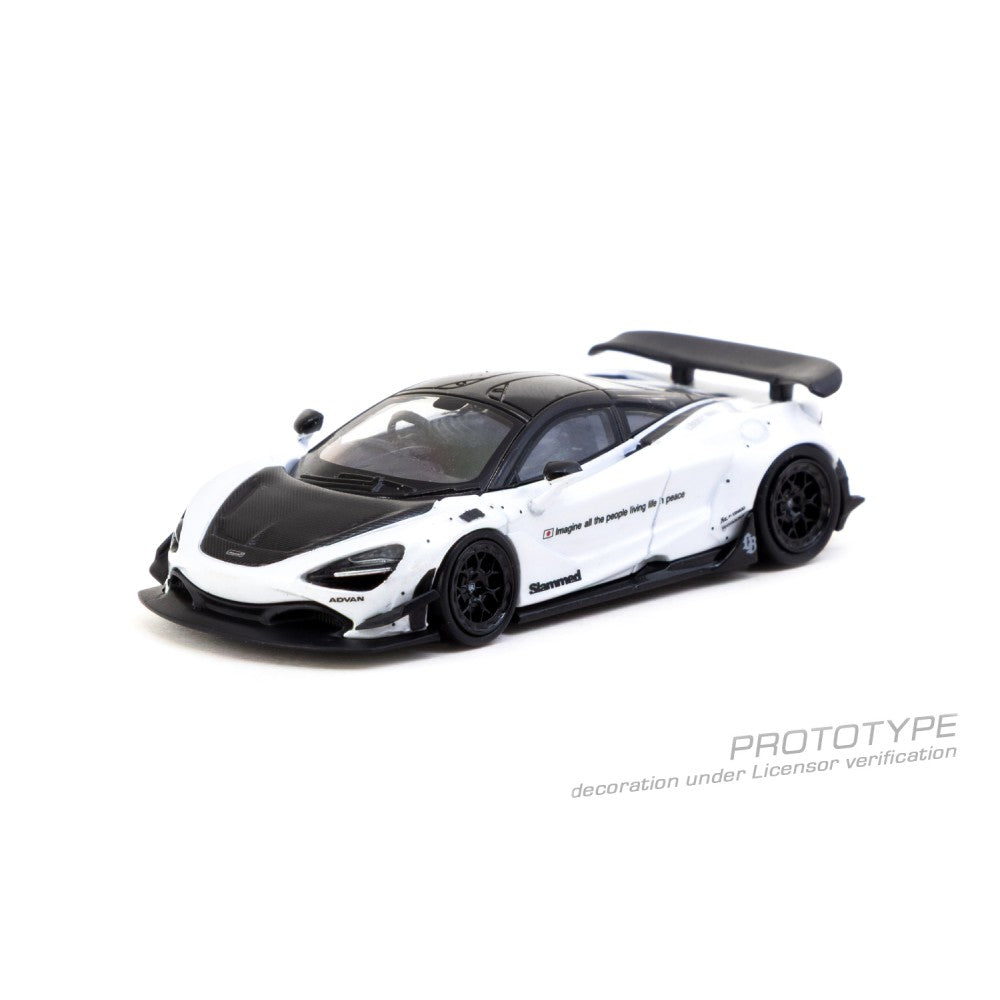 Pre-Order - 1:64 TARMAC LB-Works McLaren 720S White TCT64106WH Stocks Due Jul / Aug