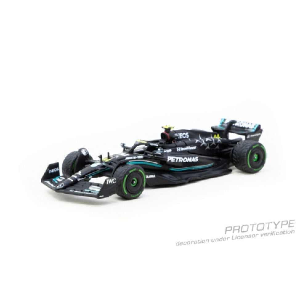 Available to Order – mercedes-AMG F1 W14 E Performance Monaco Grand Prix 2023 Lewis Hamilton 1:64 Tarmac Works Model (TCT64GF064LH2)