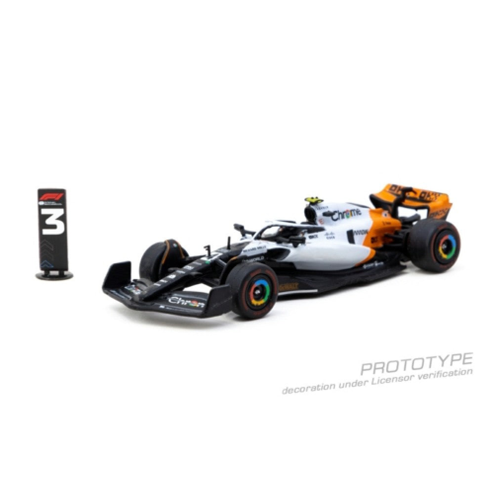 PRE ORDER STOCKS DUE APRIL / MAY 2025 1:64 TARMAC T64GF070LN1 MCLAREN MCL60 SPANISH GRAND PRIX 2023 QUALIFYING - LANDO NORRIS