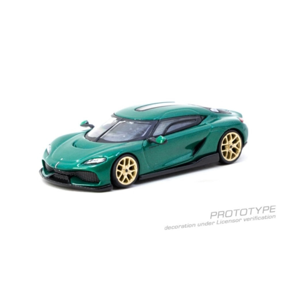 Available to Order – Koenigsegg Gemera Green 1:64 Tarmac Works Model (TCT64GTL053GR)