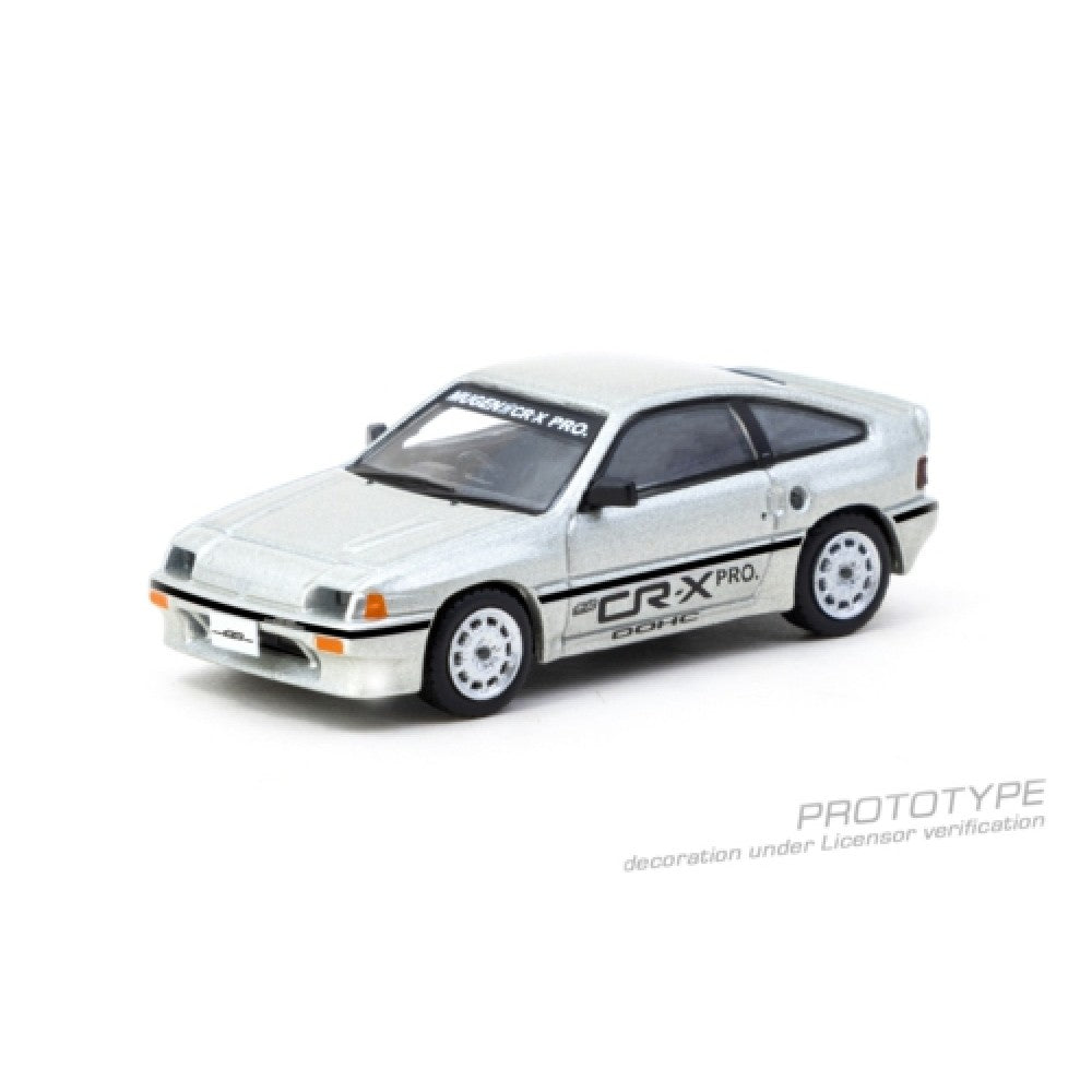 Available to Order – Honda Ballade Sports Mugen Cr-x Pro Silver 1:64 Tarmac Works Model (TCT64GTL058SL)