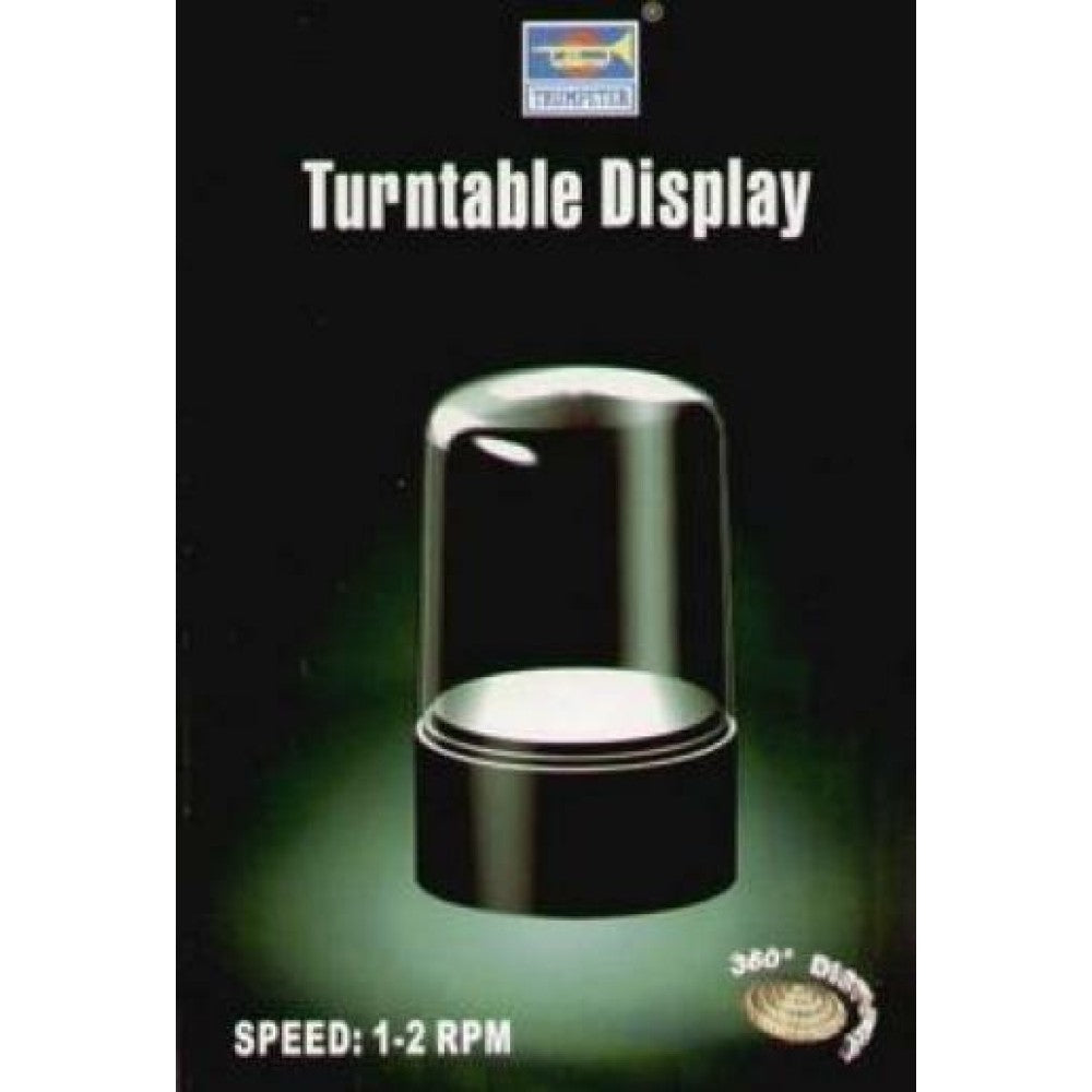 Available to Order – Turntable Display 84 X (47+ 83)mm Round Cover Trumpeter Model (TM09831)