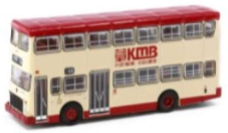 Available to Order – KMB Leyland Victory Mk 2 (4A) Beige/Red 1:110 (TNY 2020122)
