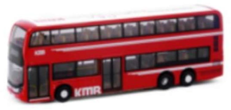 Available to Order – KMB ADL Enviro500 FL 12.8M (X89D) Red 1:110 (TNY 2021055)