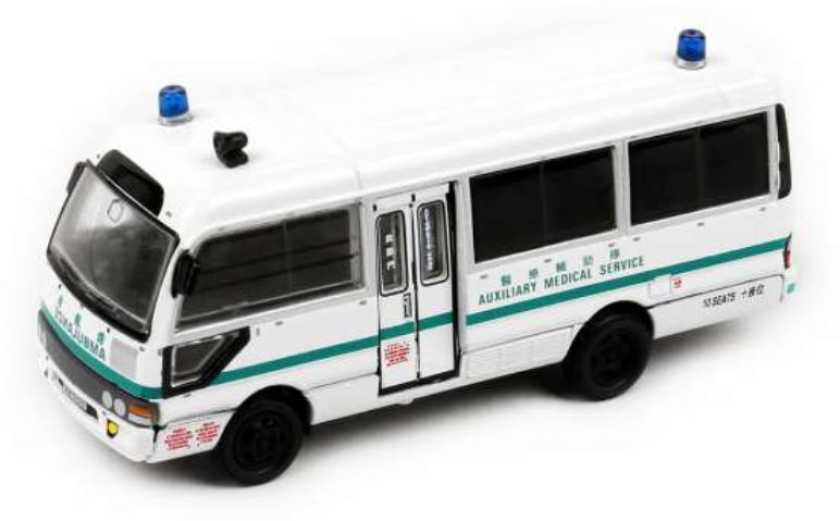 Available to Order – Toyota Coaster AMS White 1:76 (TNY 64265)