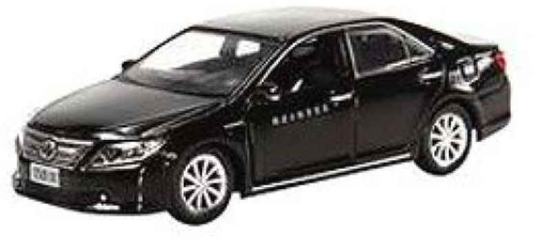 Toyota Camry Taiwan Highway Police Bureau Covert Car Black 1:64 – diecast model