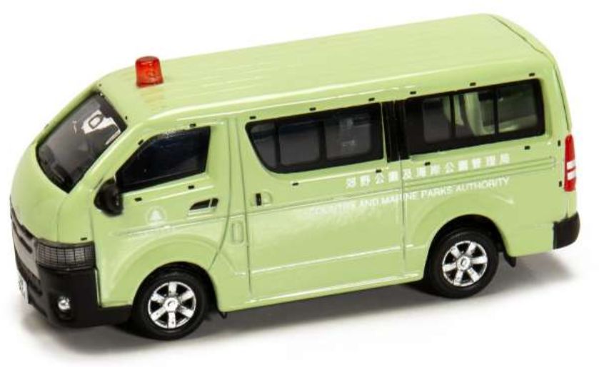 Available to Order – Toyota Hiace AFCD Lime Green 1:64 (TNY 64694)