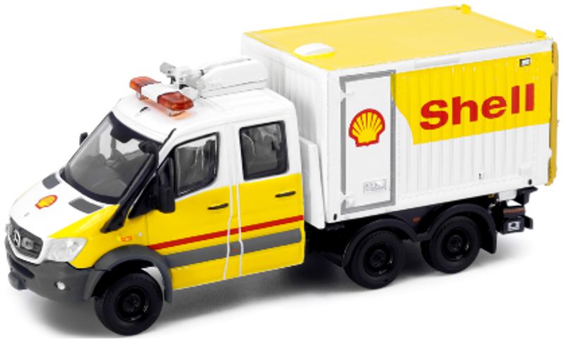 Available to Order – Mercedes Benz Sprinter FL 6 x 6 'Shell' 1:76 (TNY 65290)