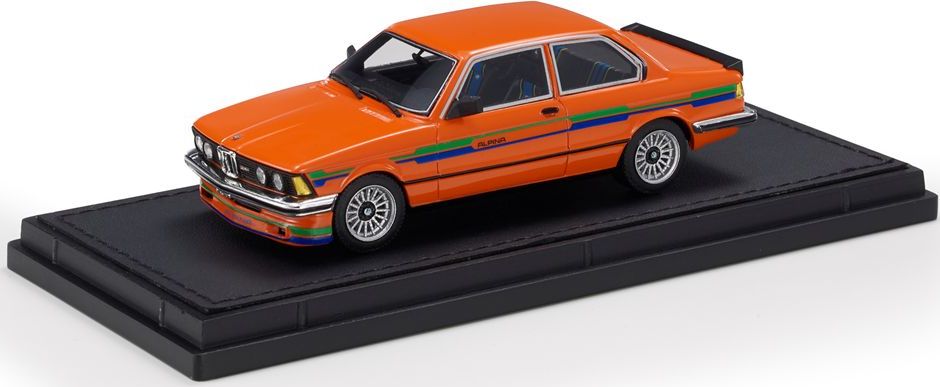BMW 323 Alpina Orange w/Stripe 1:43 – diecast model