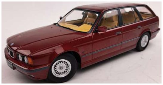 Available To Order – BMW 5 Series Touring E34 1996 Red Calypso Red Metallic 1:18 (TRN 1800402)
