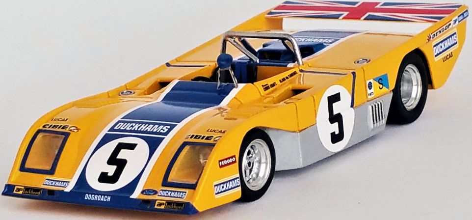 Available To Order – Duckhams LM 24H Le Mans 1973 Chris Craft Alain de Cadenet 1:43 (TRO DSN088)