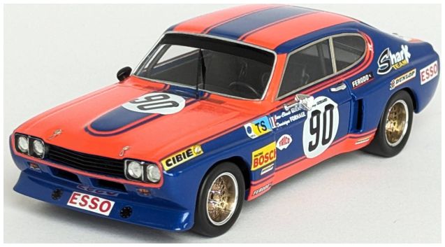 Available To Order – Ford Capri 2600 LV 24H Le Mans 1974 J-C Guerie/Dominique Fornage/Serge Godard 1:43 (TRO DSN249)