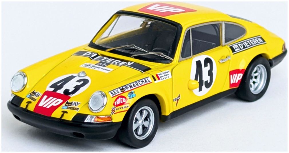 Available To Order – Porsche 911 S 24h Le Mans 1970 Jean Pierre Gaban/Willy Braillard 1:43 (TRO DSN341)