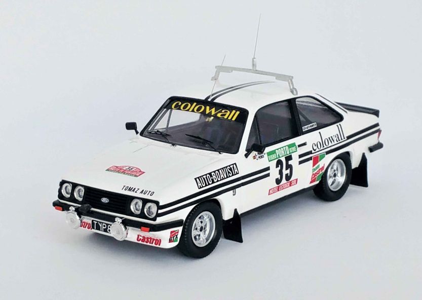 Available To Order – Ford Escort Mk2 RS2000 Rally of Portugal 1978 Carlos Peres/Jose Peres 1:43 (TRO RRAL100)