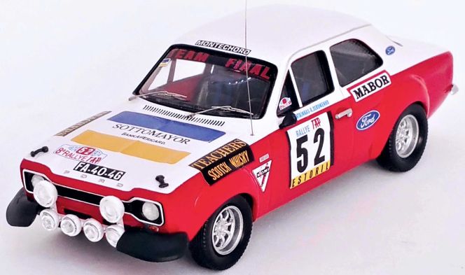 Available To Order – Ford Escort Mk1 Tap Rally 1974 Carlos Fontainhas / Rogerio Seromenho 1:43 (TRO RRAL118)