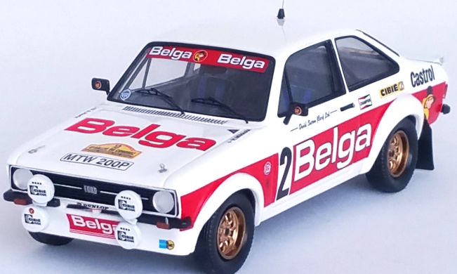 Available To Order – Ford Escort Mk2 Condroz Rally 1979 Hannu Mikkola/Arne Hertz 1:43 (TRO RRBE049)