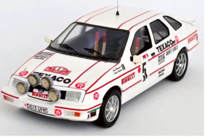 Available To Order – Ford Sierra XR 4x4 Monte Carlo Rally 1987 Stig Blomqvist/Bruno Berglund 1:43 (TRO RRFR31)