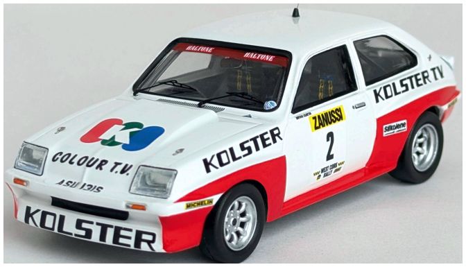 Available To Order – Vauxhall Chevette HSR 4th West Cork 1983 Frank O'Mahony/Bryan Curtin 1:43 (TRO RRIR017)