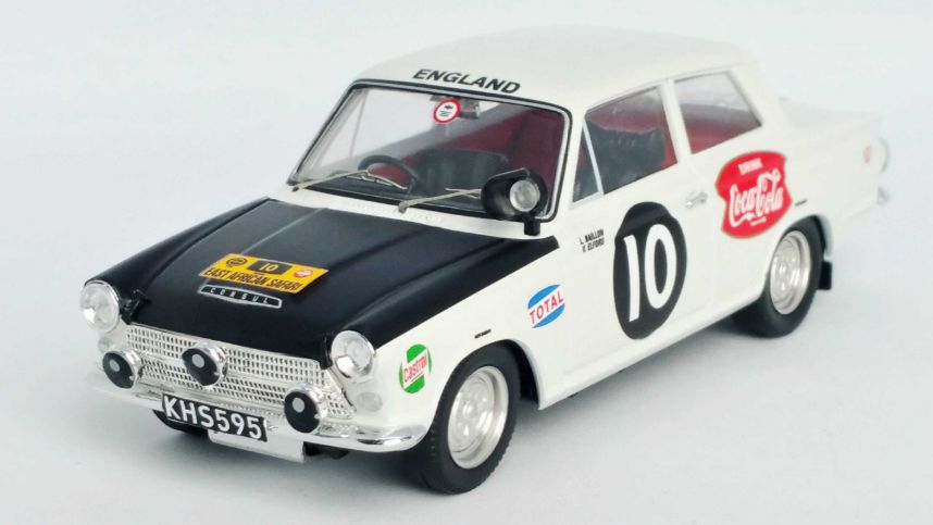 Available To Order – Ford Cortina GT 10th East African Safari 1964 Vic Elford/Leon Baillon 1:43 (TRO RRKE07)