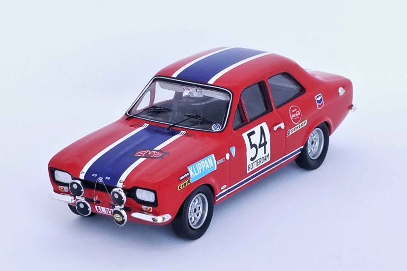 Available To Order – Ford Escort Mk1 1st Tulip Rally 1969 Gilbert Staepelaere/Andre Aerts 1:43 (TRO RRNL04)
