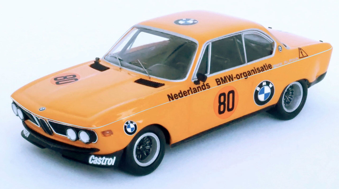 Available To Order – BMW 2800 CS Zandvoort 1972 Rob Slotemaker 1:43 (TRO RRNL05)