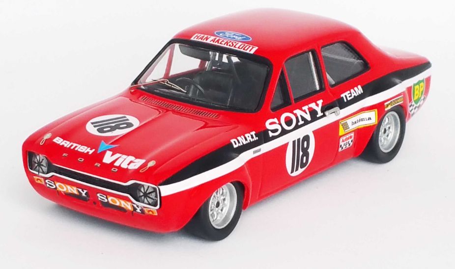 Available To Order – Ford Escort Mk1 3rd Coupes Benelux Zandvoort 1971 Yvette Fontaine 1:43 (TRO RRNL06)