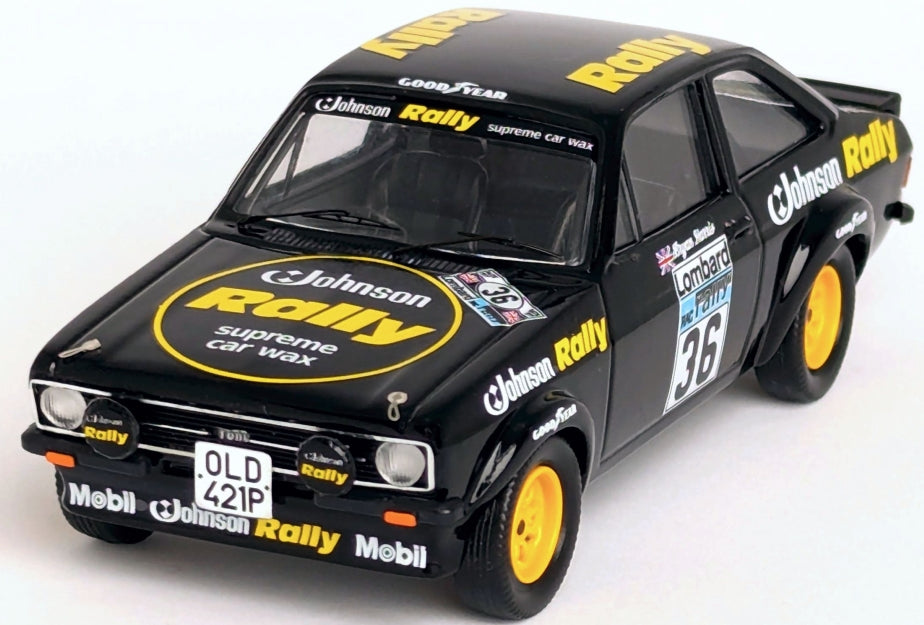 Ford Escort Mk2 RAC Rally 1977 Tony Fowkes Bryan Harris 1:43 Trofeu Model