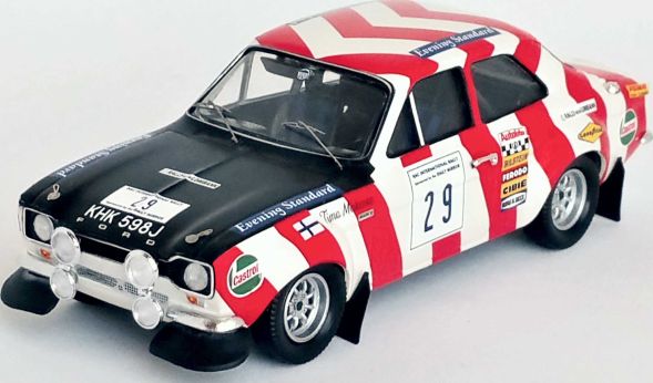 Available To Order – Ford Escort Mk1 RAC Rally 1970 Timo Makinen/Liddon 1:43 (TRO RRUK76)