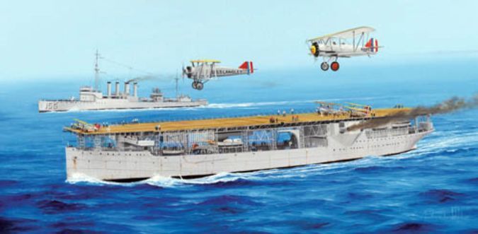 Available to Order – USS Langley CV-1 1:350 (TRU 05631)