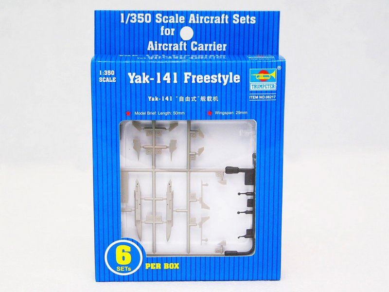 Available to Order – Yak-141 Freestyle (qty 6) 1:350 (TRU 06217)
