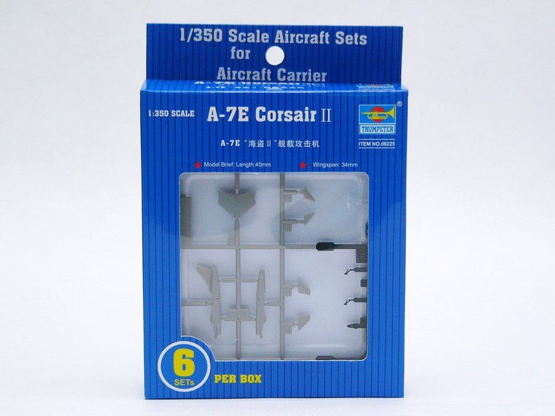 Available To Order – A-7E Corsair II (qty 6) 1:350 (TRU 06225)
